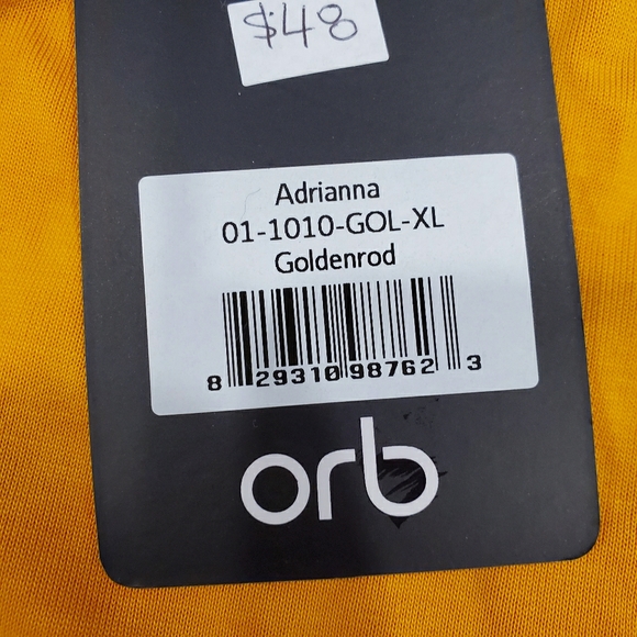 Orb Adrianna Goldenrod Cami - Picture 5 of 5